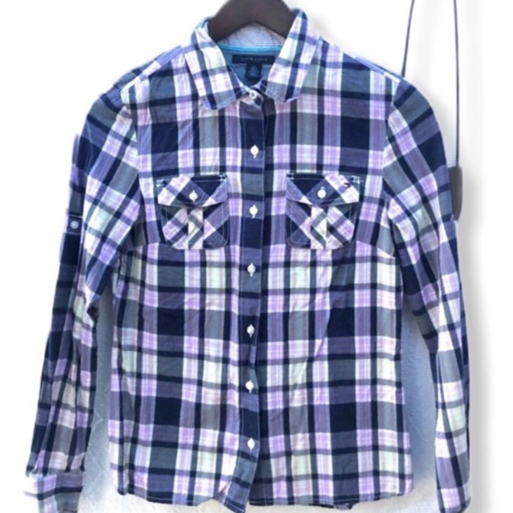 Tommy Hilfiger Plaid Cotton Shirt